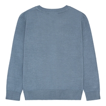 BIRKHOLM Strik Cardigan Støvet Blå